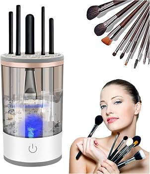 Makeup Brush Cleaner Machine，Electric Makeup Brush Cleaner，Make Up Brush Cleaner Cleanser Mac... | Amazon (US)