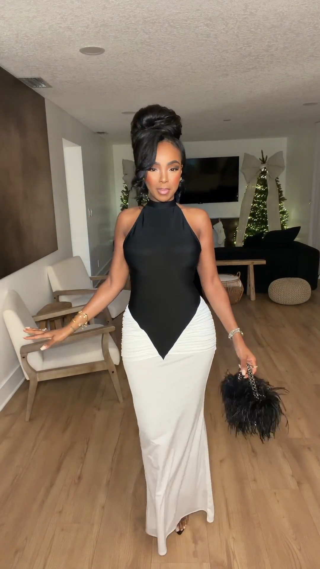 BLACK + CREAM = ALWAYS ELEGANT 🖤🤍

This sleek black top with the ruched cream maxi skirt is such an easy elevated look. Perfect for dinner, date night, holiday events or anywhere you want something simple that still feels special.

Wearing: Size Small | 5’4” | 140 lbs | 34D-27-40

black and cream outfit, black top outfit, cream maxi skirt, elegant date night outfit, holiday dinner outfit, classy evening look, special occasion outfit, monochrome neutral outfit, petite evening style, fall dinner outfit, chic maxi skirt outfit, elevated women’s fashion

📲 Download the FREE LTK app & follow me (@kirasfashionfinds).

#LTKPetite #LTKStyle