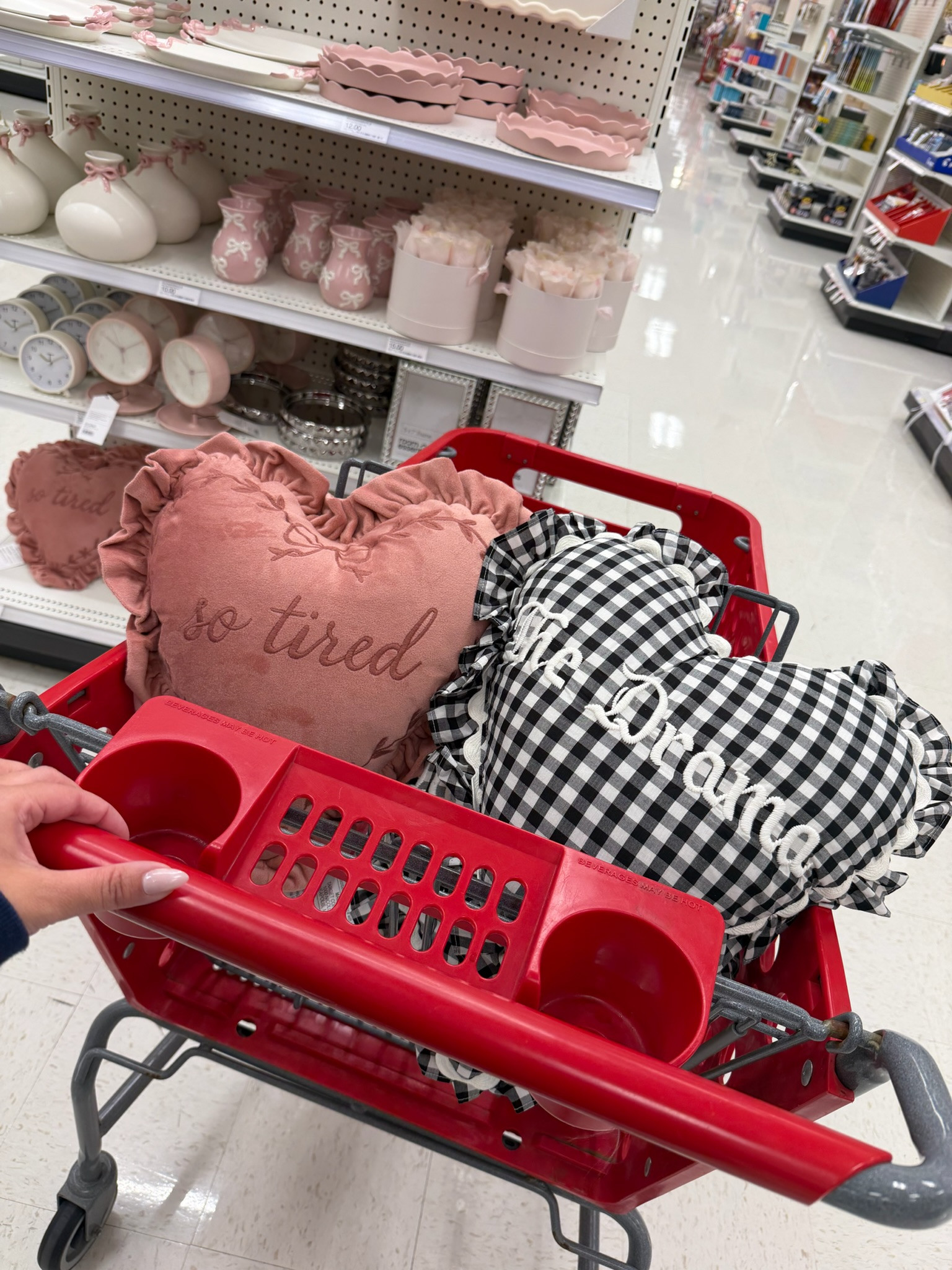Target's Room Essentials is seriously stepping up their home decor game 🤍 These heart pillows are the cutest little accent for a bed, reading chair, or dorm room, and I have a feeling they're going to sell out fast. 
wedding guest dress summer, summer dresses, summer outfits, country concert outfits, concert outfits, plus size fashion, business casual workwear, vacation outfits beach, bathing suits, travel outfits 

 #LTKSeasonal #LTKHome