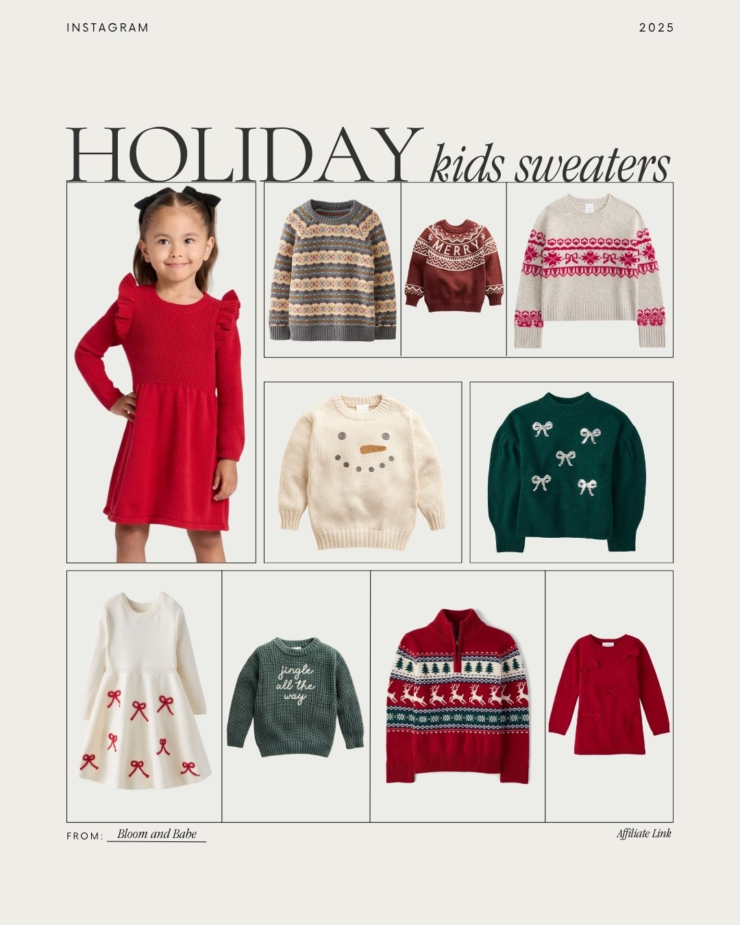 Nothing feels more festive than kids in cozy holiday sweaters. I pulled together the sweetest styles that keep the season fun, warm, and picture ready.

#LTKHoliday #LTKSeasonal #LTKKids