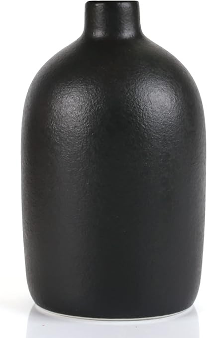 Small Vase Handmade Home Decoration Ceramic Vase for Shelf, Living, Room, Table, Bookshelf Home D... | Amazon (US)