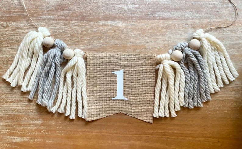 Smash Cake decoration - Highchair banner - Kids Birthday - Cakesmash decor - Photo prop for highc... | Etsy (US)