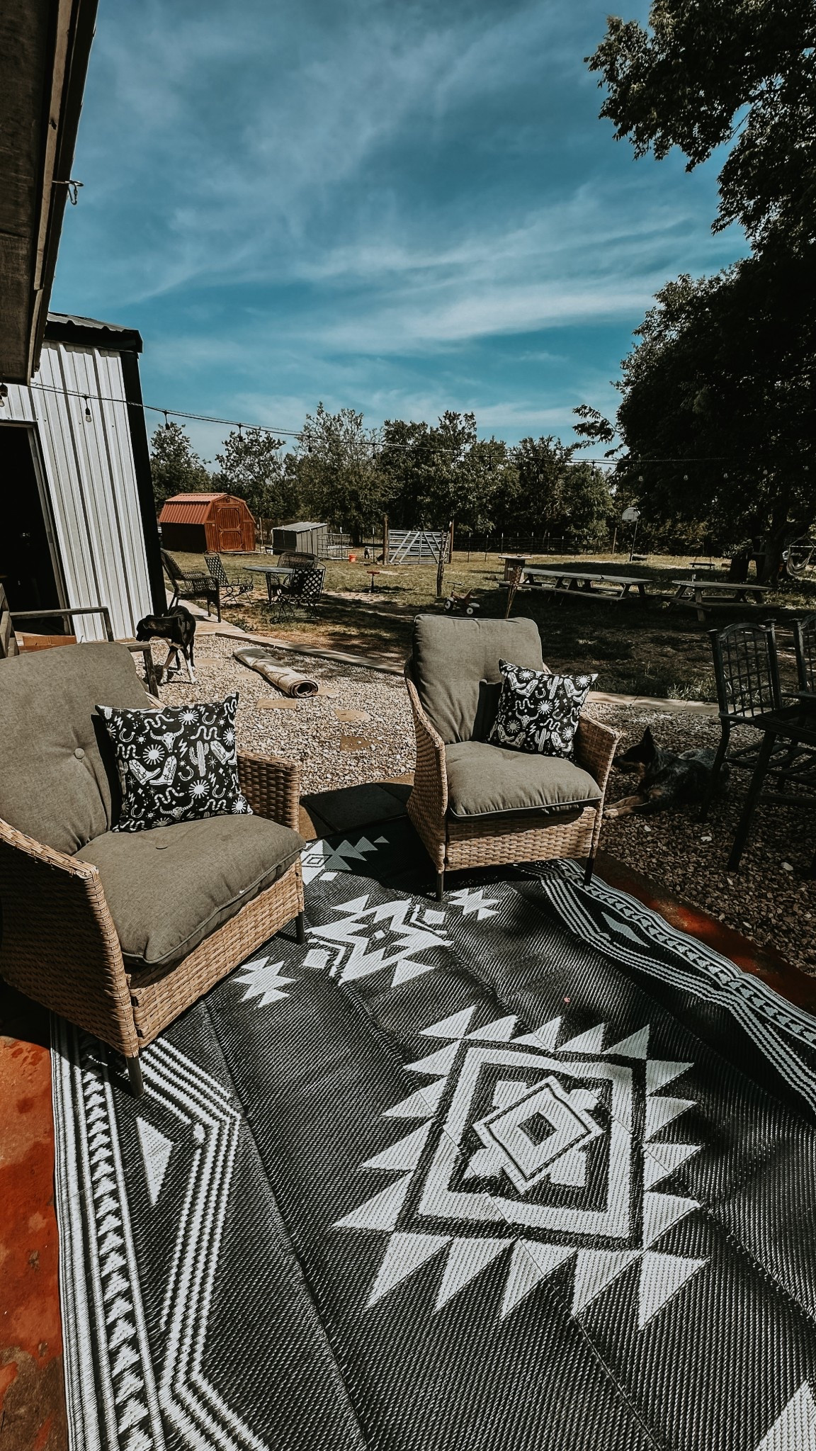 Western Aztec Porch Decor. Country living at its finest. #walmart 

#LTKHome #LTKSeasonal #LTKStyleTip