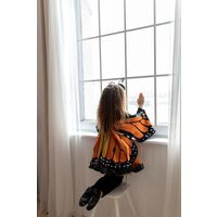 Monarch Butterfly Costume For Girl Orange Tutu Insect Outfit With Wings | Etsy (US)