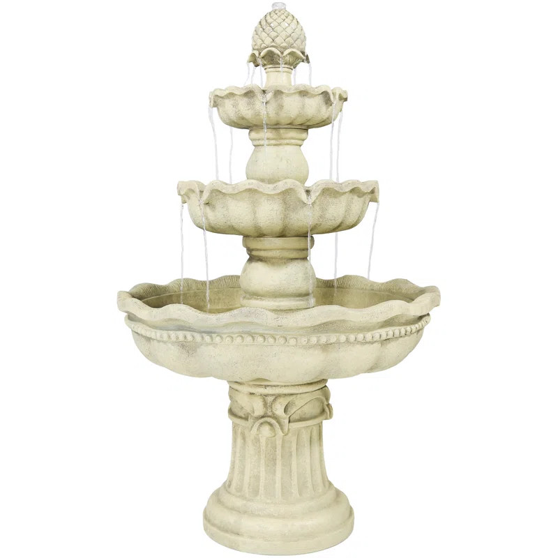 Duque Outdoor Weather Resistant Floor Fountain | Wayfair North America