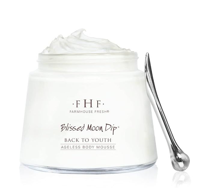 FarmHouse Fresh Blissed Moon Dip Back To Youth Ageless Body Mousse, 8 fl. oz. | Amazon (US)