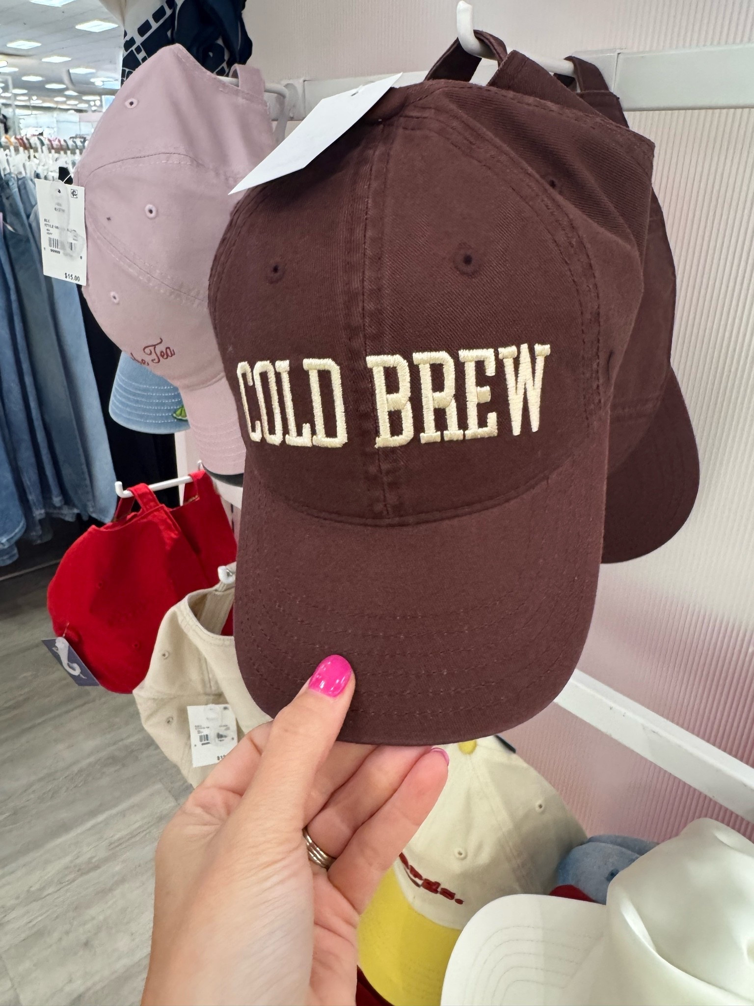 Cold brew hat. Target hats, women’s baseball caps, summer beach hat, funny hat

#LTKActive #LTKmomlife #LTKSeasonal