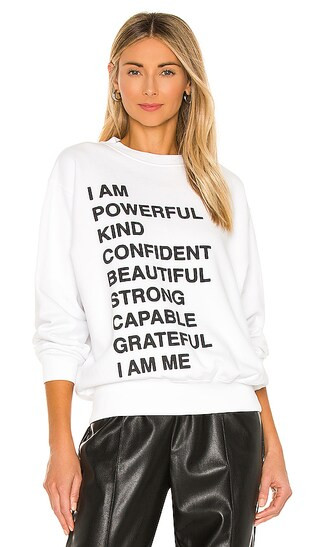 Empowerment Ramona Sweatshirt in White | Revolve Clothing (Global)