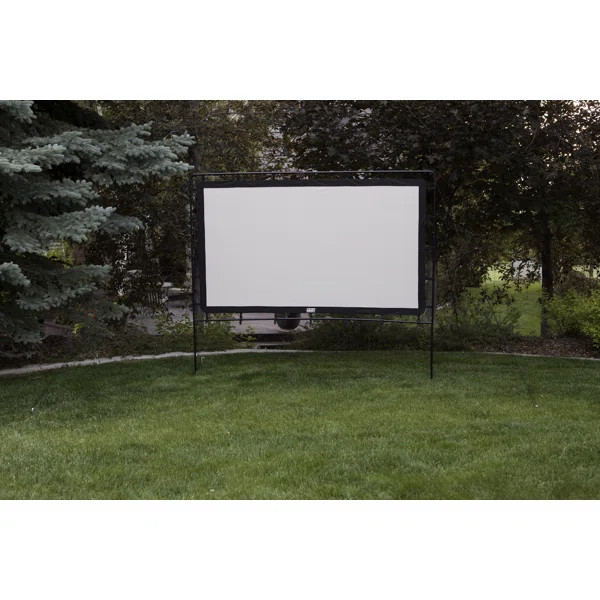 Gray 70'' x 82'' Portable Folding Frame Projector Screen | Wayfair North America