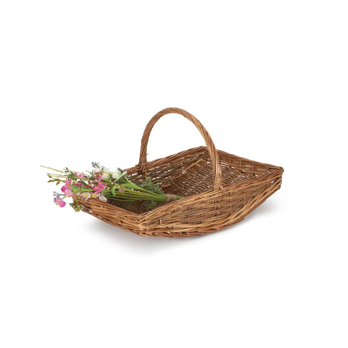Brambly Cottage Unpeeled Garden Wicker Basket & Reviews | Wayfair.co.uk | Wayfair UK