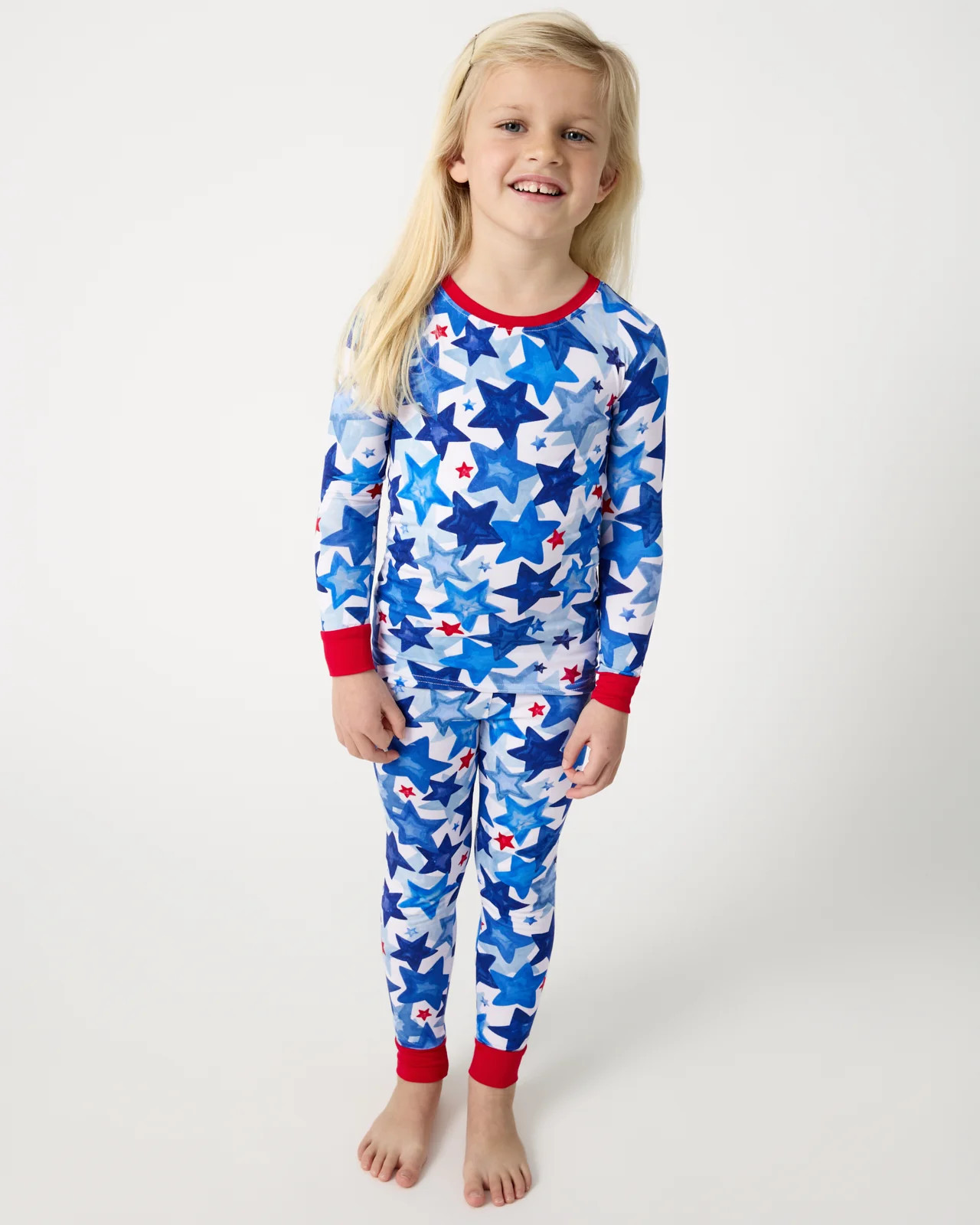 Starry Splash Two-Piece Pajama Set | Little Sleepies