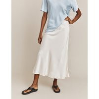 Ghost Satin Midi Slip Skirt Cream | Marks & Spencer (UK)