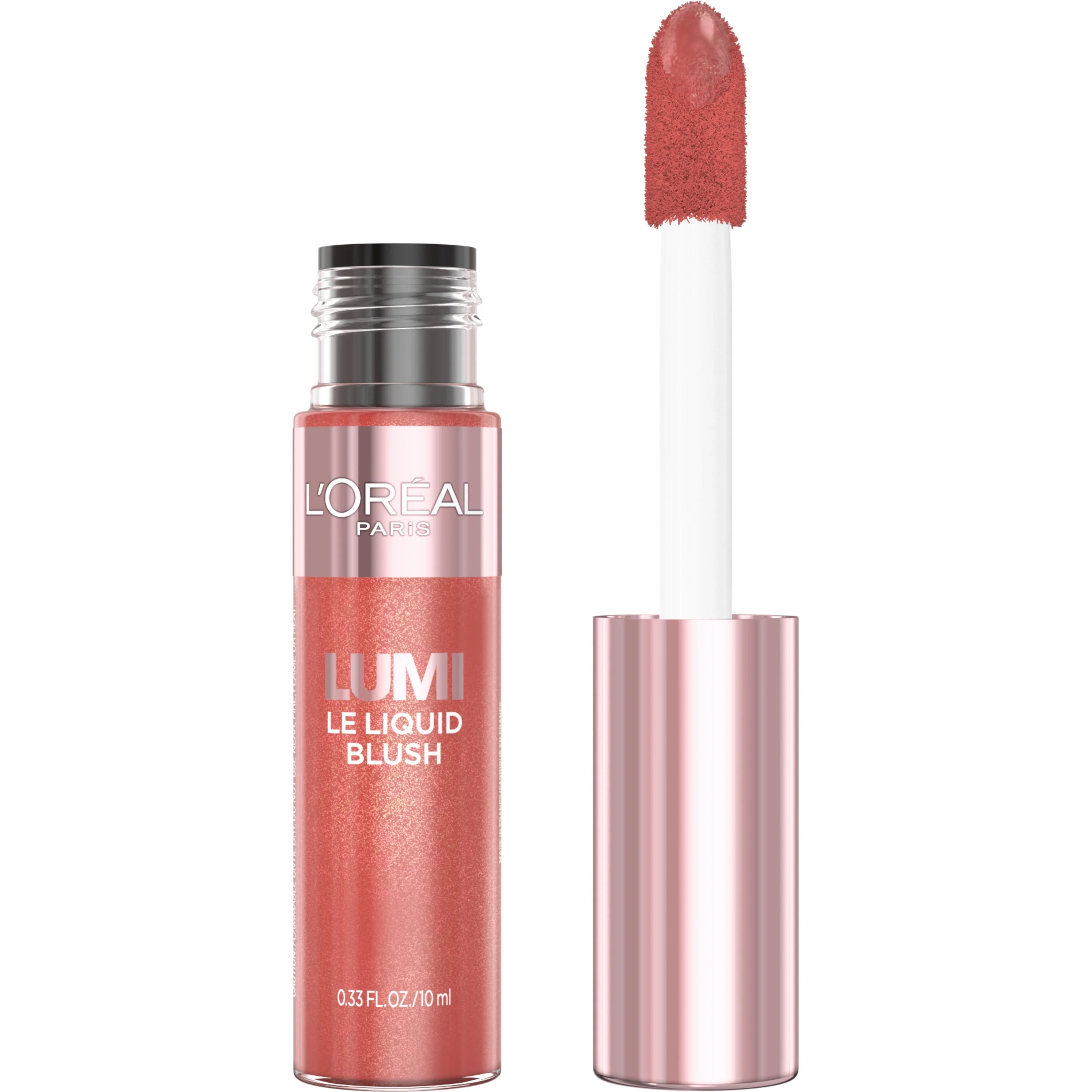 L'Oreal Paris Lumi Le Liquid Blush, Highly Pigmented, Glowy True Rose, 0.33 fl oz | Walmart (US)