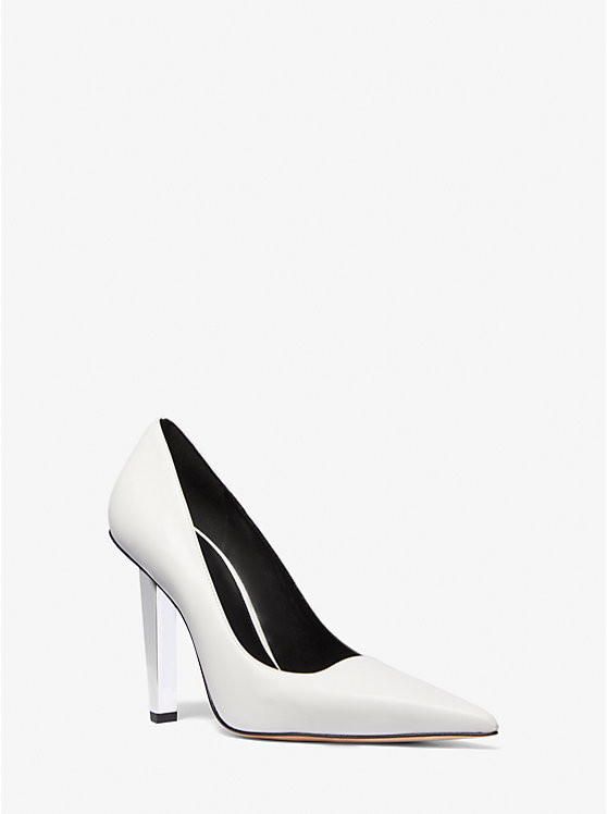 Halle Leather Pump | Michael Kors US