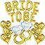 Bride Balloons Rose Gold, 16 Inch - Bride Balloon, Bride Decorations | Bachelorette Party Decorat... | Amazon (US)
