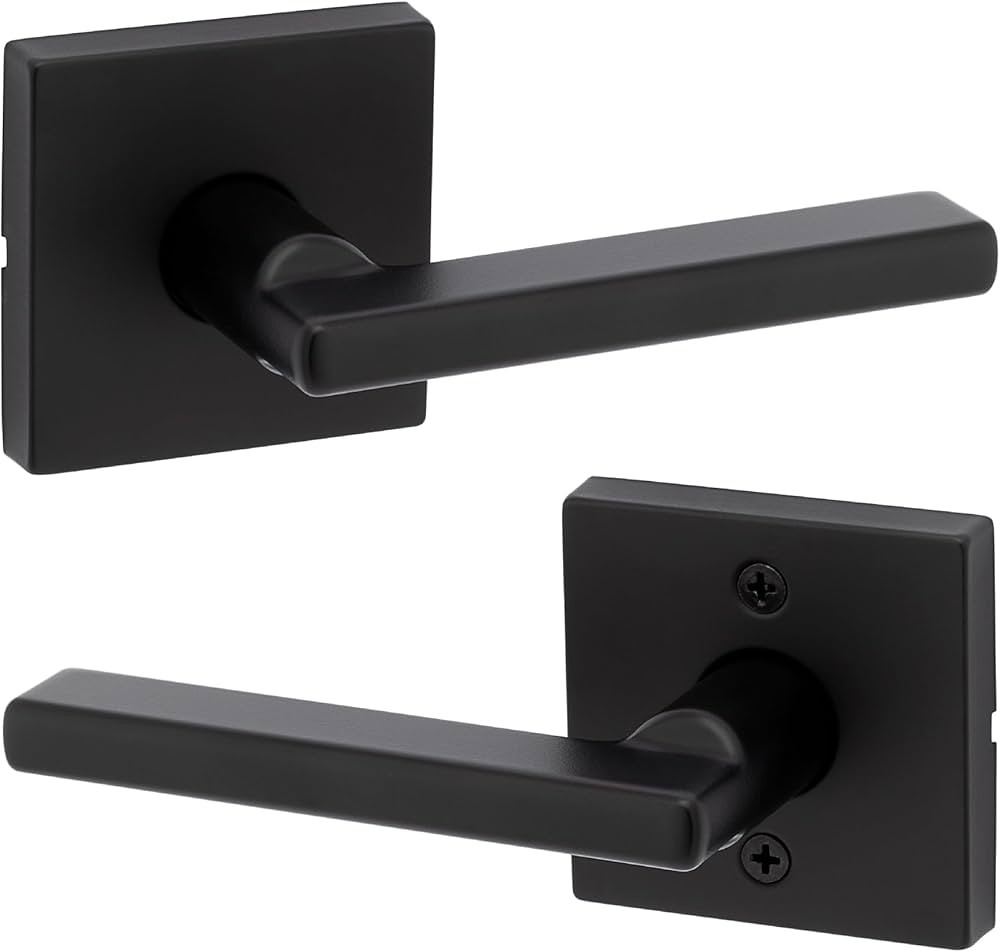 Kwikset Halifax Interior Passage Door Handle, Lever For Closet and Hallway Doors, Reversible Non-... | Amazon (US)