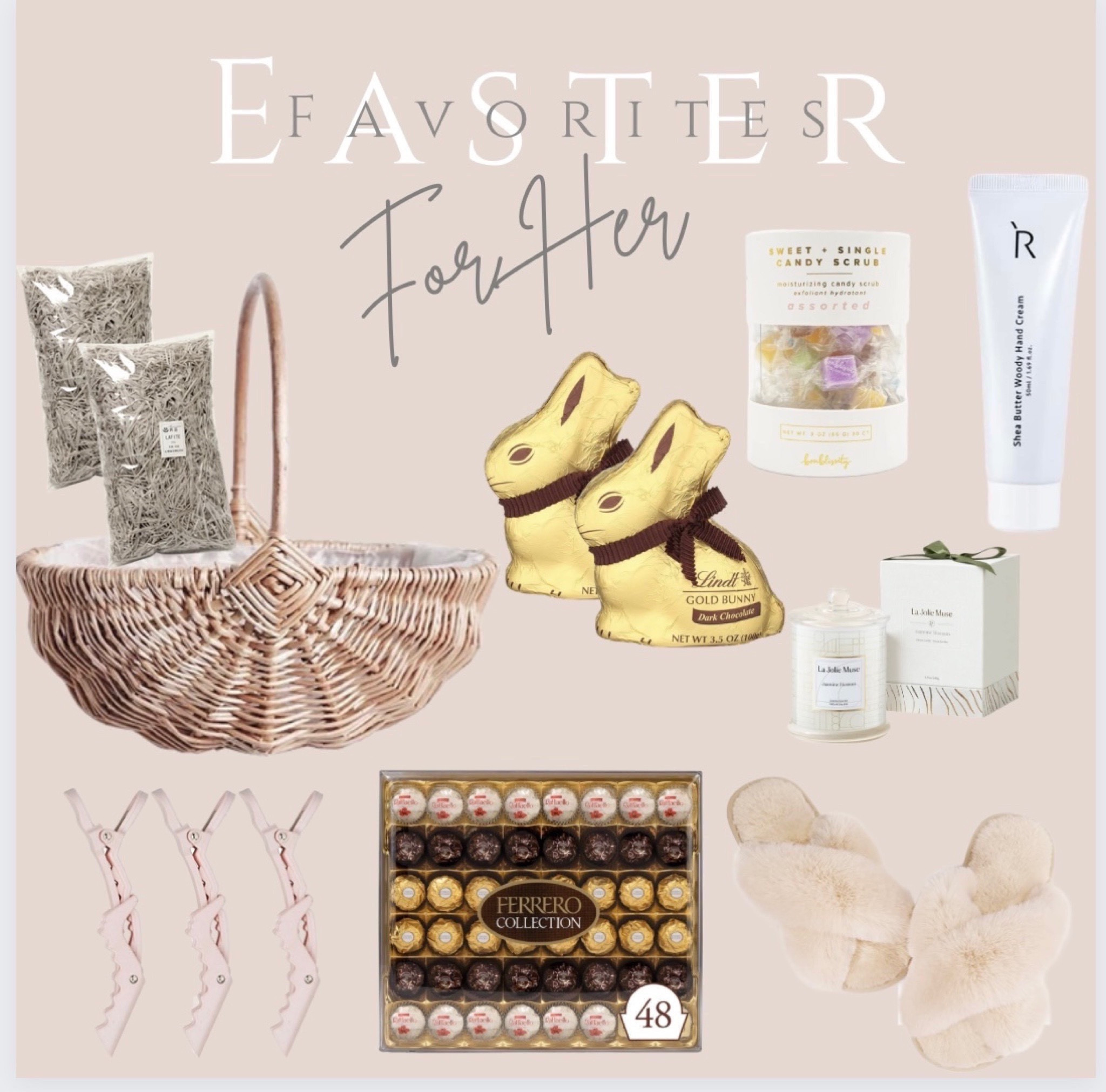 Easter Basket for Her. Easter Basket. For Her. Gifts for Her?

Follow my shop @AllAboutaStyle on the @shop.LTK app to shop this post and get my exclusive app-only content!

#liketkit #LTKSeasonal #LTKU
@shop.ltk
https://liketk.it/44VQf