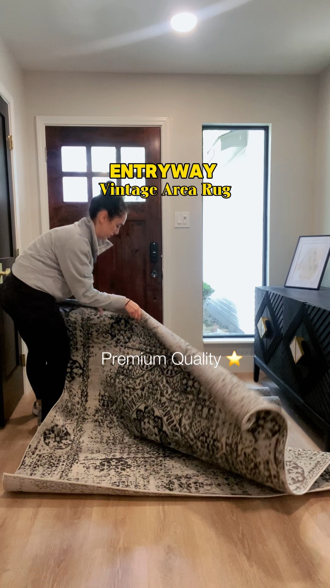 This stunning Vintage Rug, crafted with the finest 100% Polypropylene materials and expertly made in Turkey. 

With its durable power-loomed construction, this rug is built to last for years to come, effortlessly withstanding the hustle and bustle of daily life. Whether it's little ones running wild or furry friends frolicking, this kid and pet-friendly rug has got you covered. Experience the ultimate blend of style, comfort, and practicality in this breathtaking vintage-inspired piece. Bring a touch of timeless elegance to your home - make it yours today!


Follow us for more:
Inspiration 💫
Links to favorite materials 💚
Before & Afters 👏🏻
Shop & get inspired 👇🏻

#EverSanCooperDesign #designproject #homedesign #homedecor   #interiordesign #InteriorDesignSolutions   #contentcreator #VintageRug #HomeDecor #KidFriendly #PetFriendly #DurableFurniture

#LTKStyleTip #LTKHome #LTKVideo