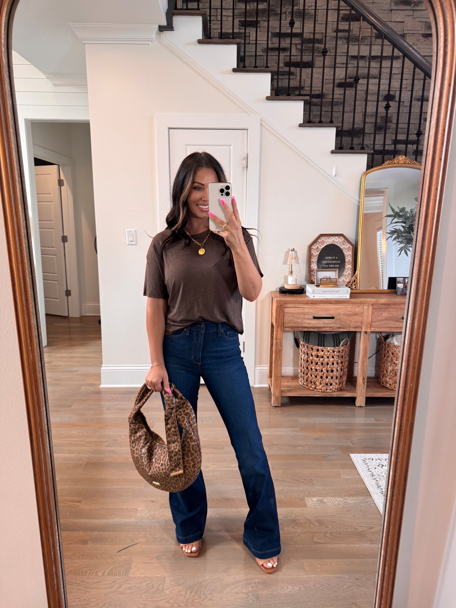 I’m obsessed with these eight dollar Walmart tops and these $25 flares!!! no way would you look at me and these both came from Walmart 🙌🏽

@walmart @walmartfashion #walmartfashion #fallfashion #walmartjeans 

#LTKStyleTip #LTKFindsUnder50 #LTKOver40