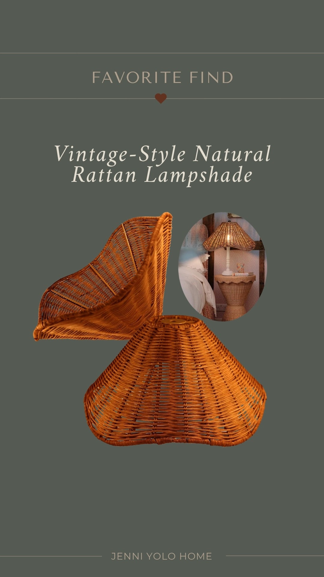 The cutest vintage-style natural rattan lampshades. These vintage-style natural rattan lampshades are such an easy way to give a thrift lamp base a fresh new look!

#LTKHome