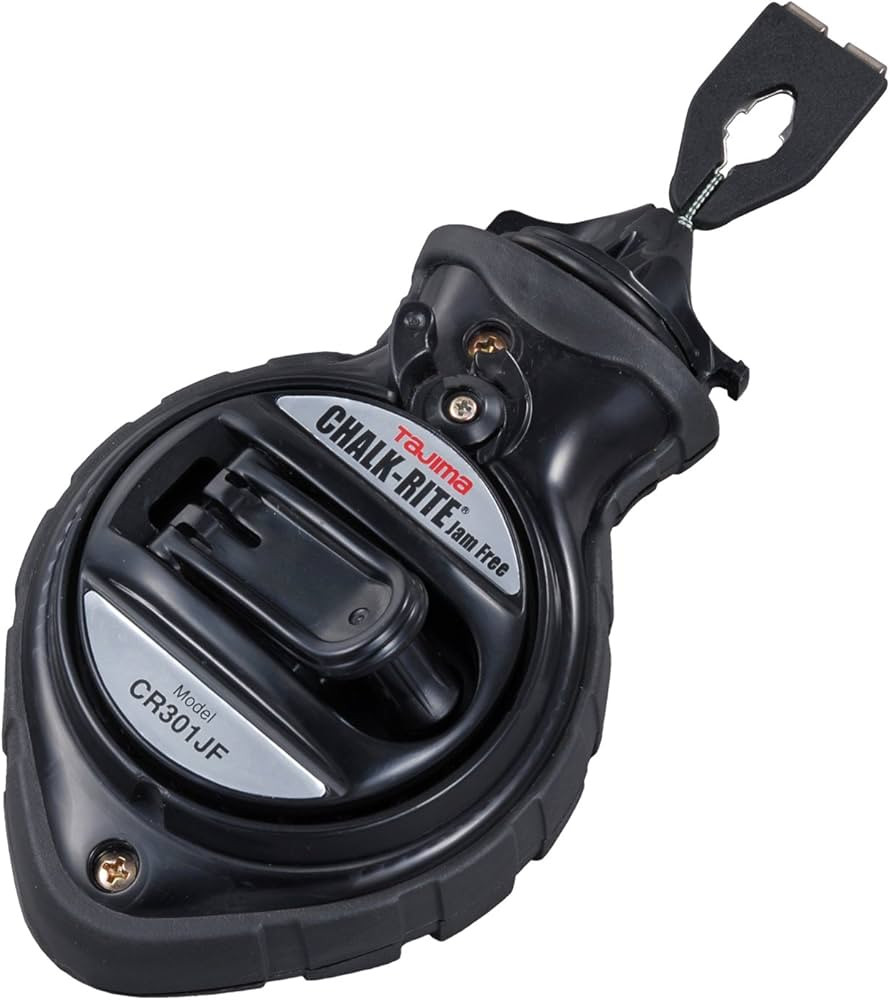 TAJIMA Chalk Line - Chalk-Rite Jam Free Chalk Box with Extra Bold 1mm Snap Line & Five Gear Quick... | Amazon (US)
