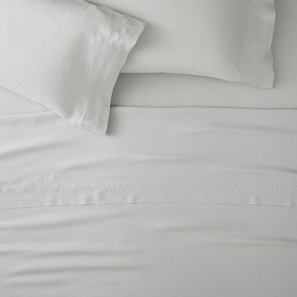 European Flax Linen Sheet Set &amp; Pillowcases | West Elm (US)
