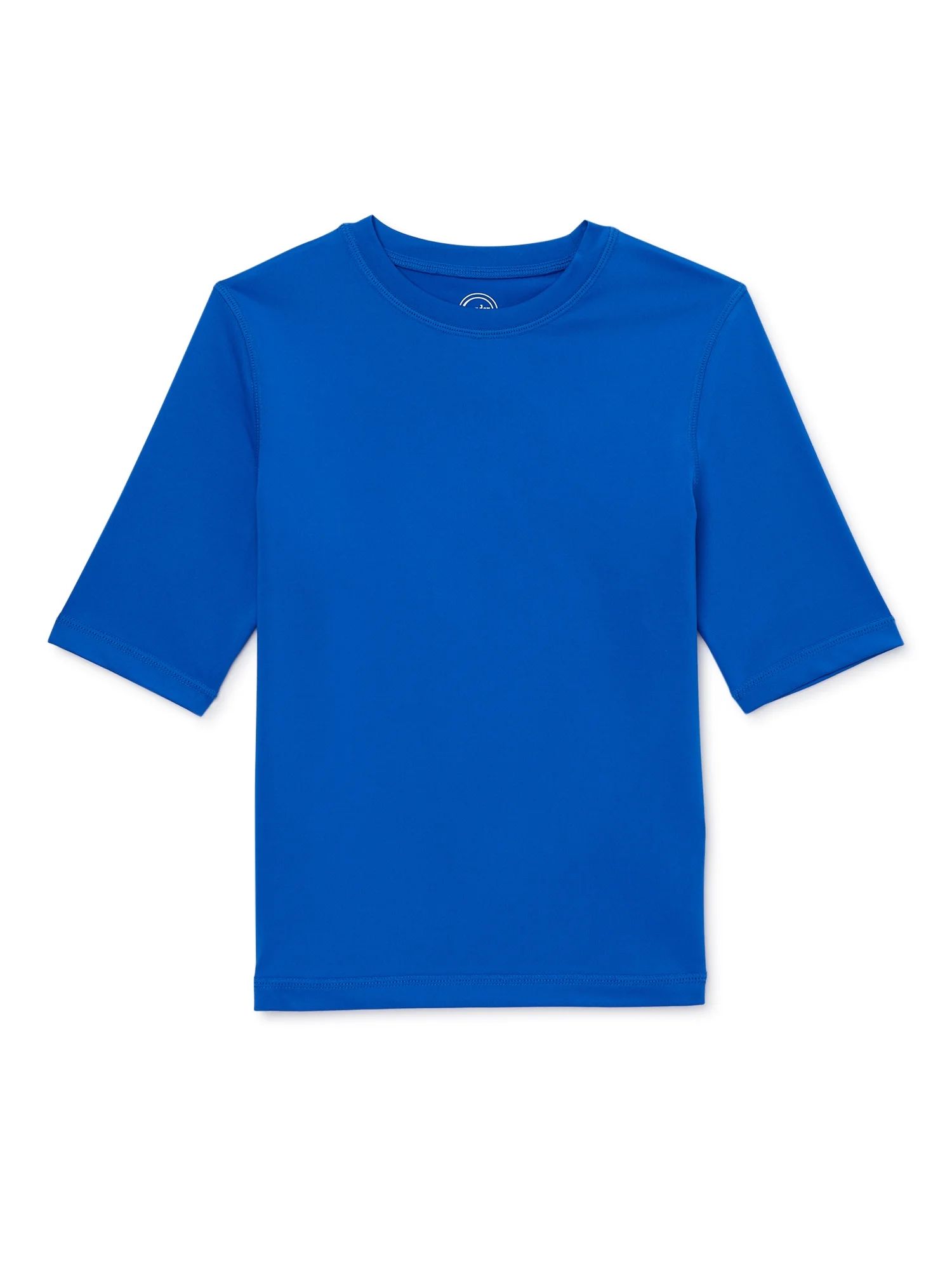 Wonder Nation Boys Short Sleeve Rashguard Shirt with UPF 50+, Sizes 4-18 & Husky | Walmart (US)