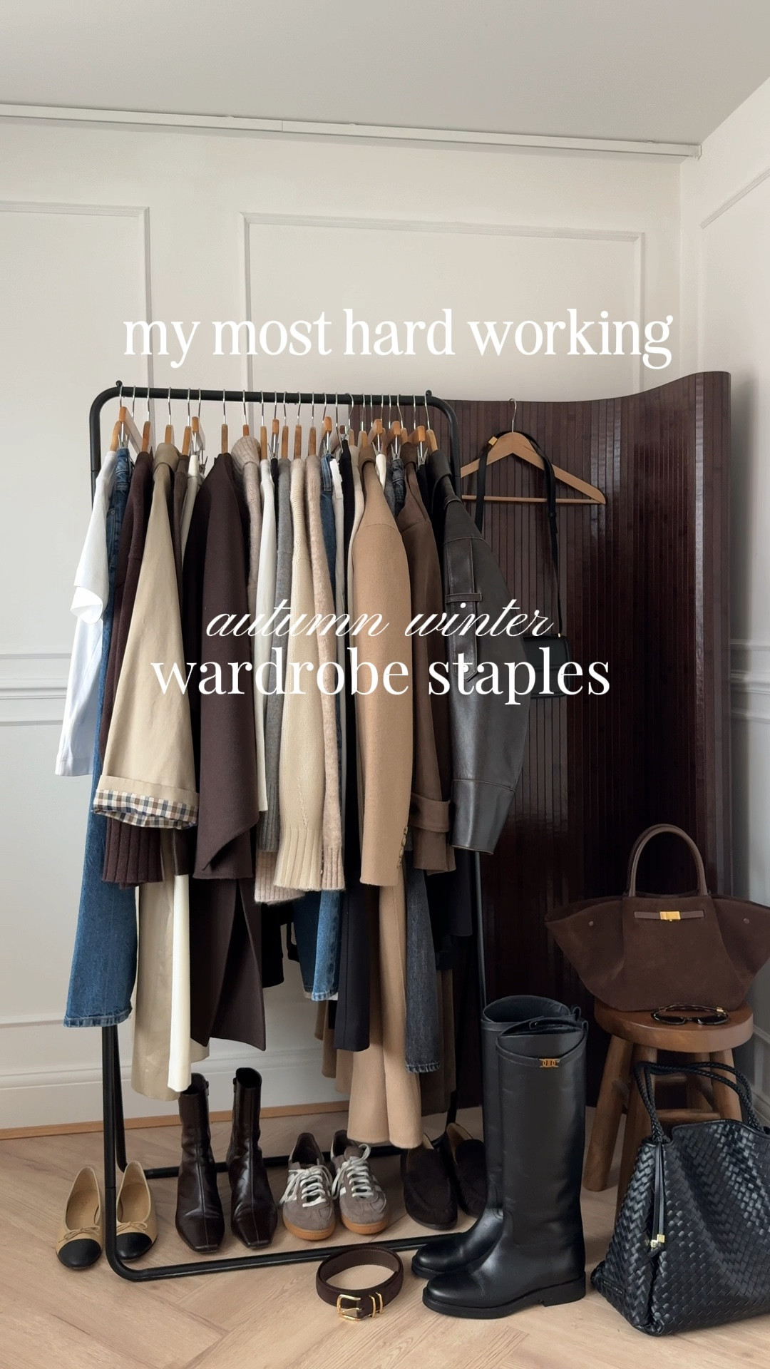 My most hard working autumn winter wardrobe staples 👏🏻🤎🍂❄️

use ‘DMFRIENDS20’ for 20% off Demellier bags! 

Wardrobe essentials, minimal wardrobe, denim, coats, trench coat, jeans, wool coat, cashmere jumpers, ankle boots, boots, suede bag 


#LTKautumn #LTKwinter #LTKCyberWeek