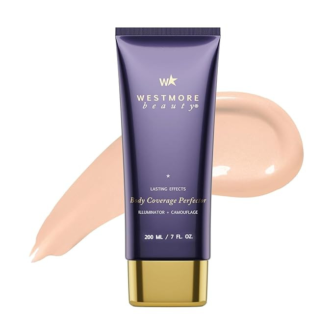 Westmore Beauty Body Coverage Perfector – Waterproof Leg & Body Makeup/Bronzer For Women - Best... | Amazon (US)