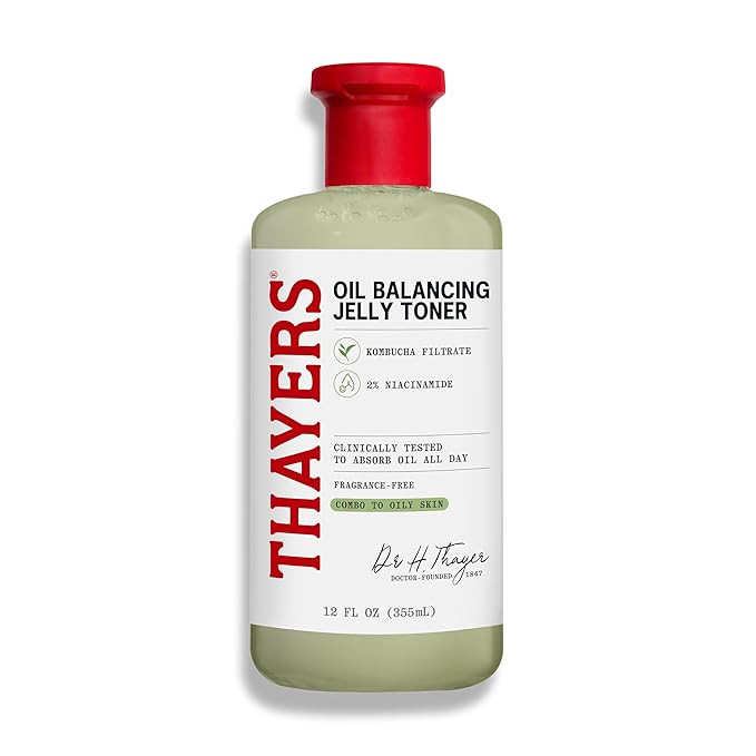 Thayers Oil Balancing and Cooling Jelly Toner, Pore Reducing Facial Toner That Mattifies and Hydr... | Amazon (US)