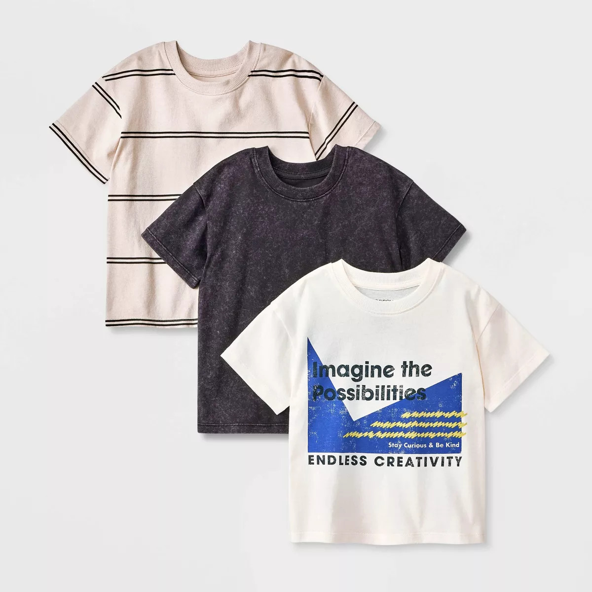 Grayson Mini Toddler Boys' 3pk Short Sleeve T-Shirt - 3T | Target