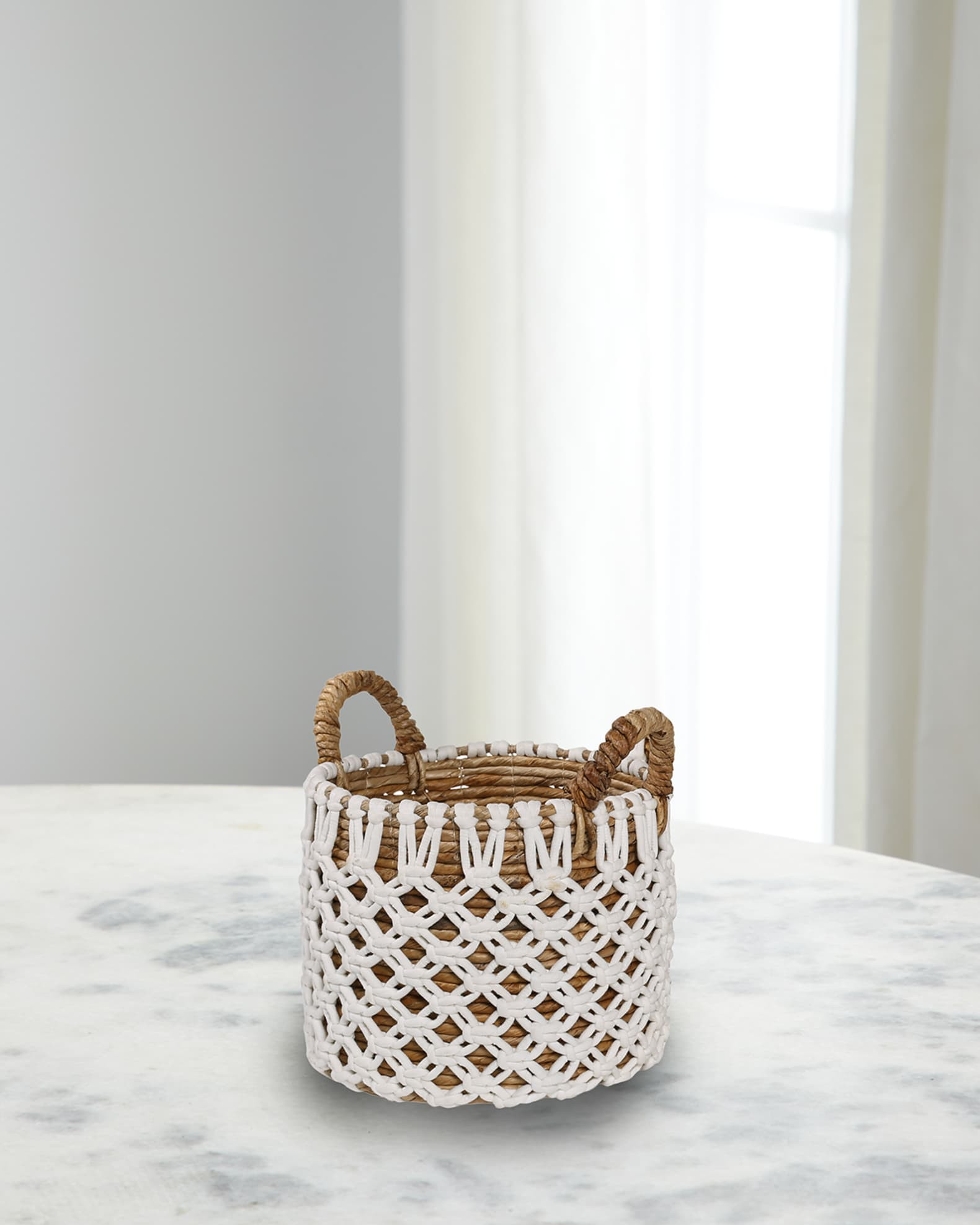Bradley Banana Leaf Baskets, Set of 3 | Neiman Marcus