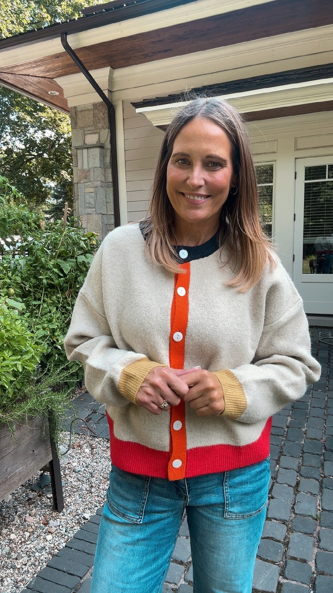 We love this cute and colorful cardigan from the Farmer’s Market collection at Social Threads! It’s so comfy to lounge in or wear out while grabbing groceries! Paired it with risen jeans and sneakers to keep the look casual! 

#LTKOver40 #LTKMidsize #LTKSeasonal