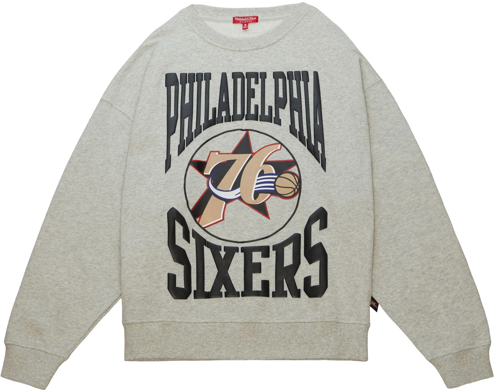 Mitchell & Ness Women's Philadelphia 76ers Grey Retro Crewneck Sweatshirt | DICK'S Sporting Goods