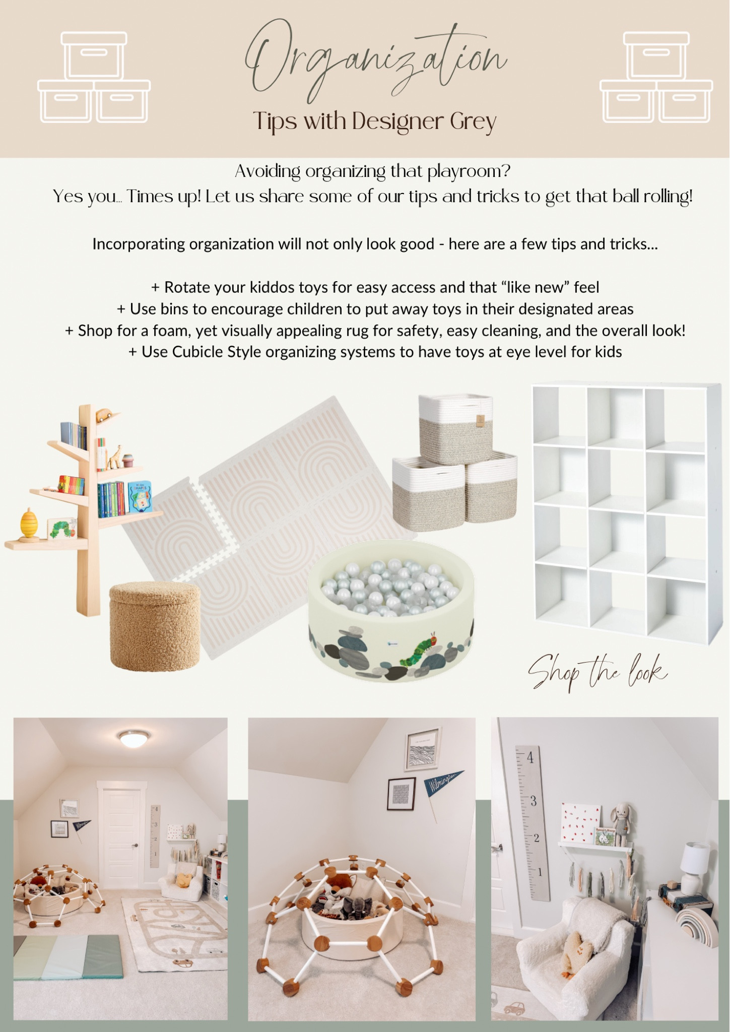 Organization Tips with Designer Grey // May Monthly Newsletterr

#LTKbaby #LTKfamily #LTKSeasonal