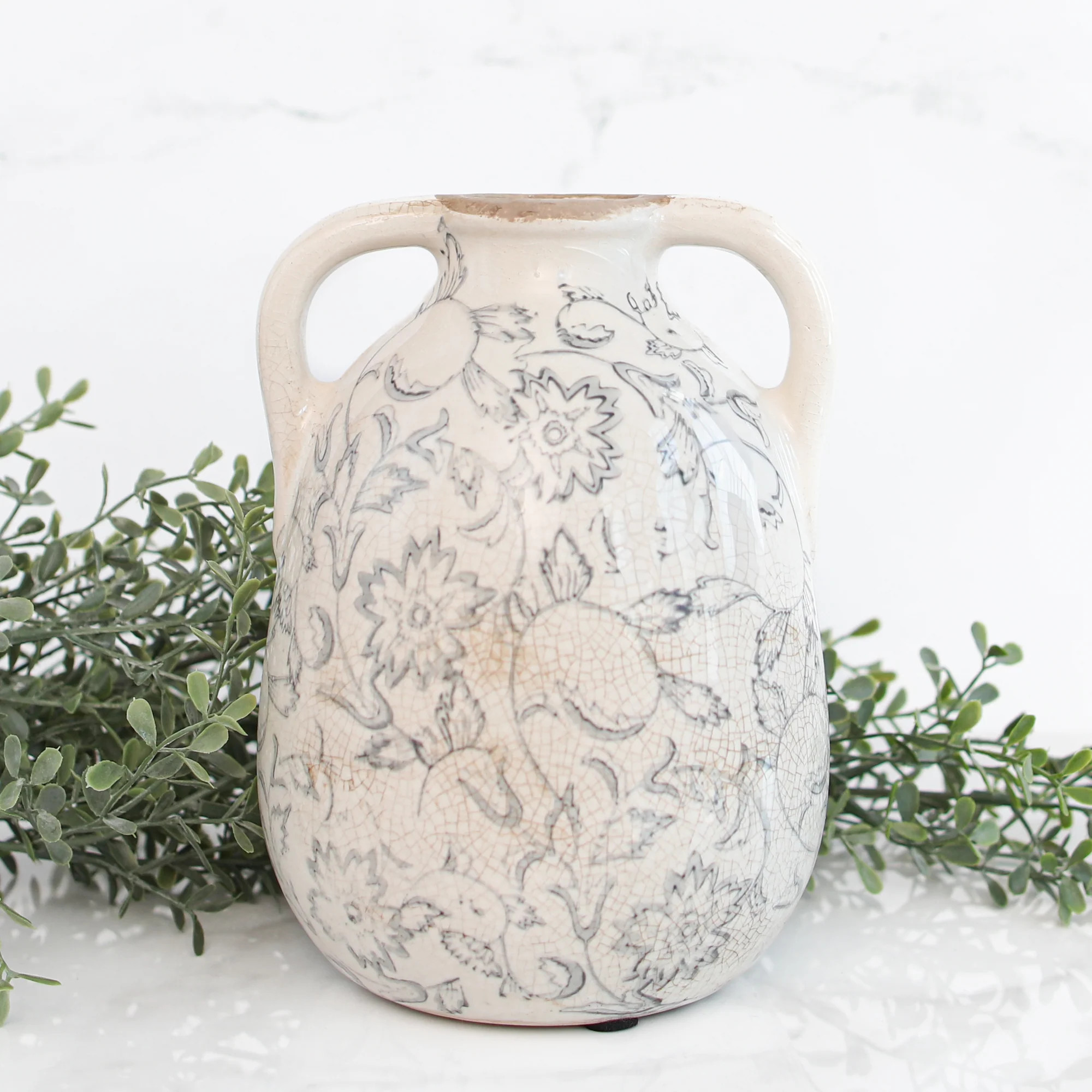 Beige Heirloom Tea Cup Planter - Shop Now | Interior Delights