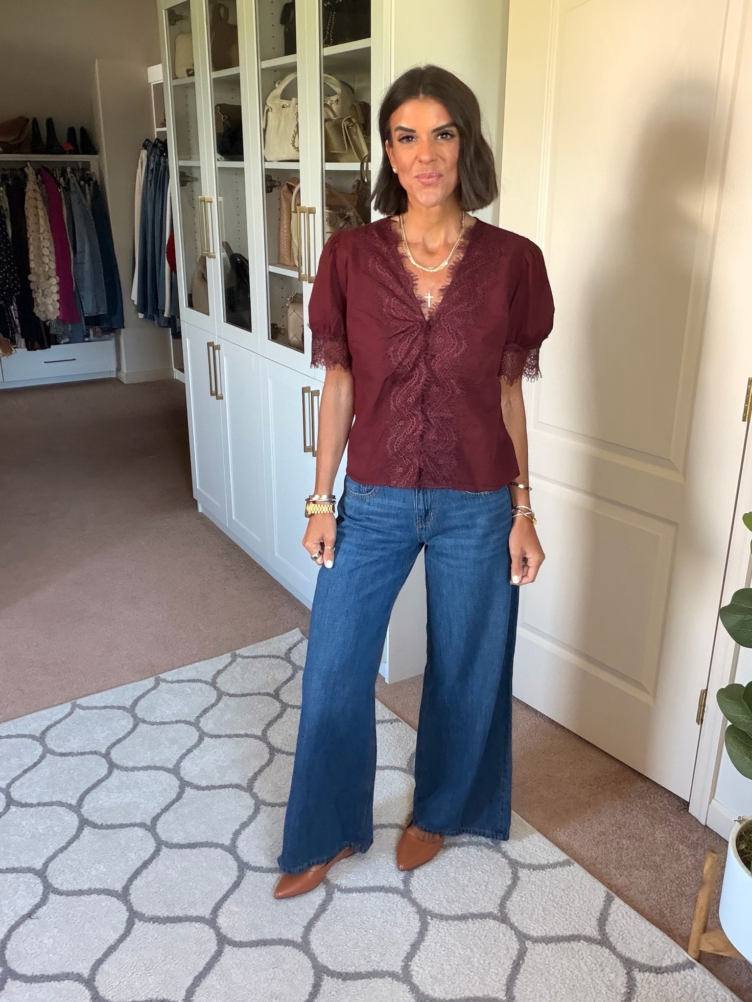 I’m actually surprised I love these jeans! Size 0. Size xs in top

#LTKSaleAlert #LTKootd #LTKSeasonal