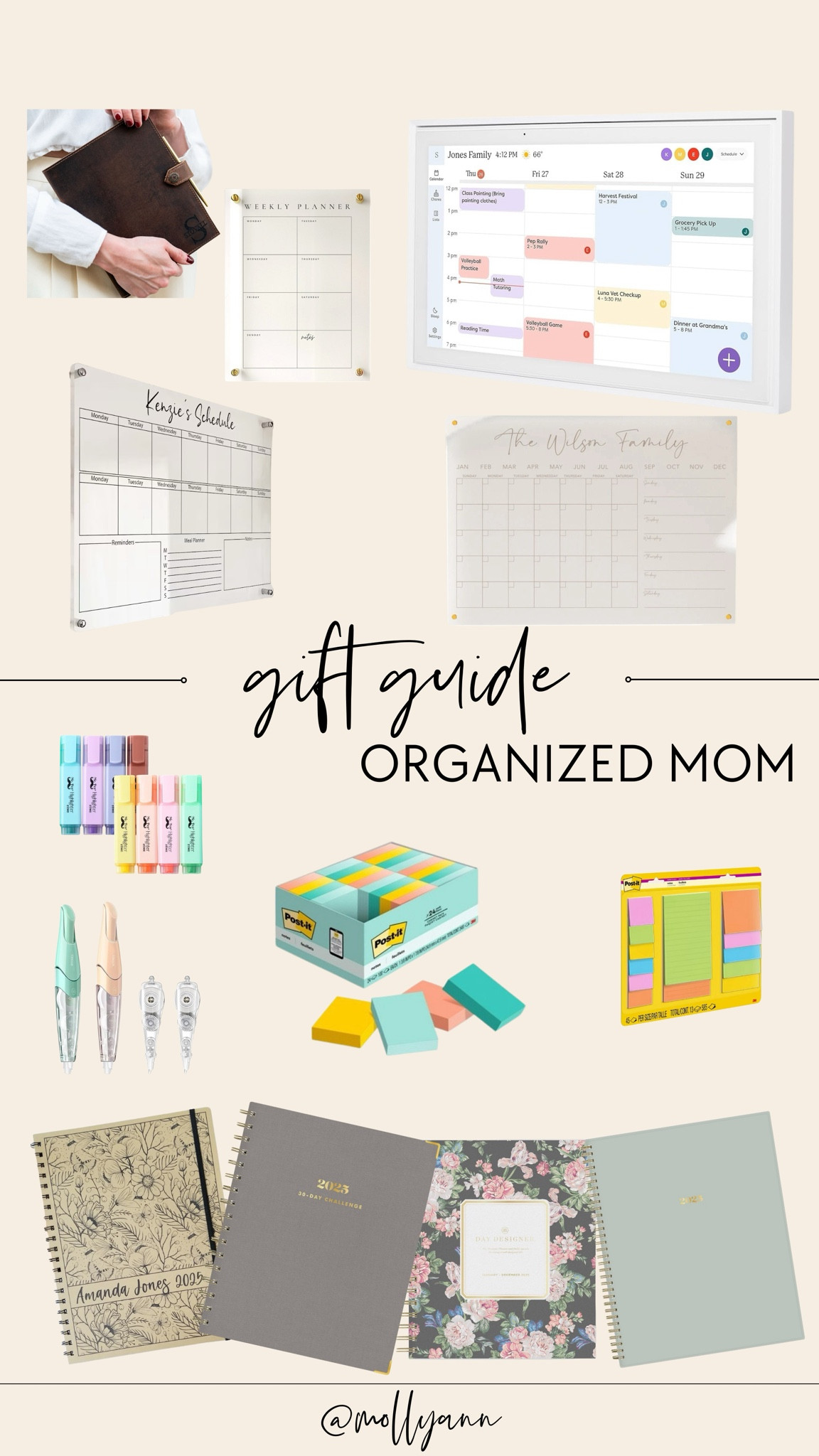 Christmas Gift Guide Time!! 🎄 
For the organized mom guide.  🗓️ 


#LTKHome #LTKFindsUnder50 #LTKGiftGuide