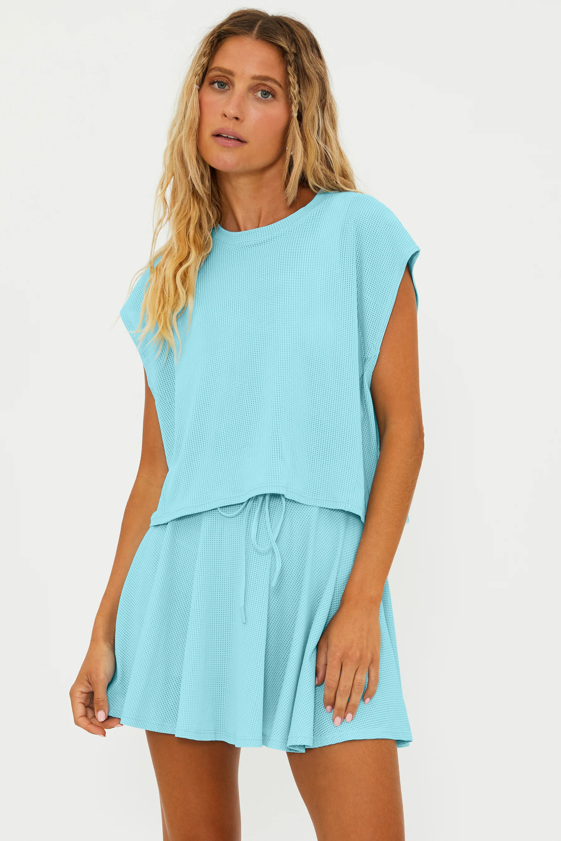 Gail Muscle Tank Blueberry Ice | Active Tank | Beach Riot | Beach Riot