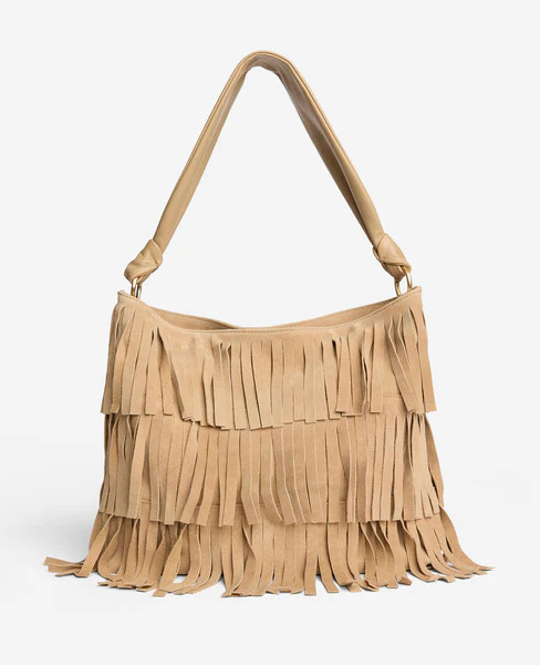 Fringe Slouch Hobo Bag | Kenneth Cole
