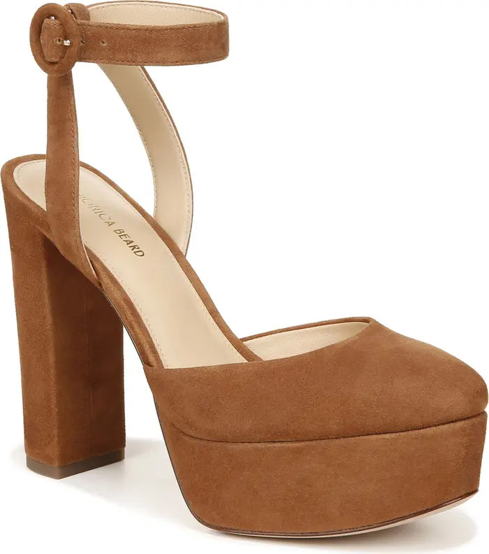 Magda Ankle Strap Platform Pump (Women) | Nordstrom