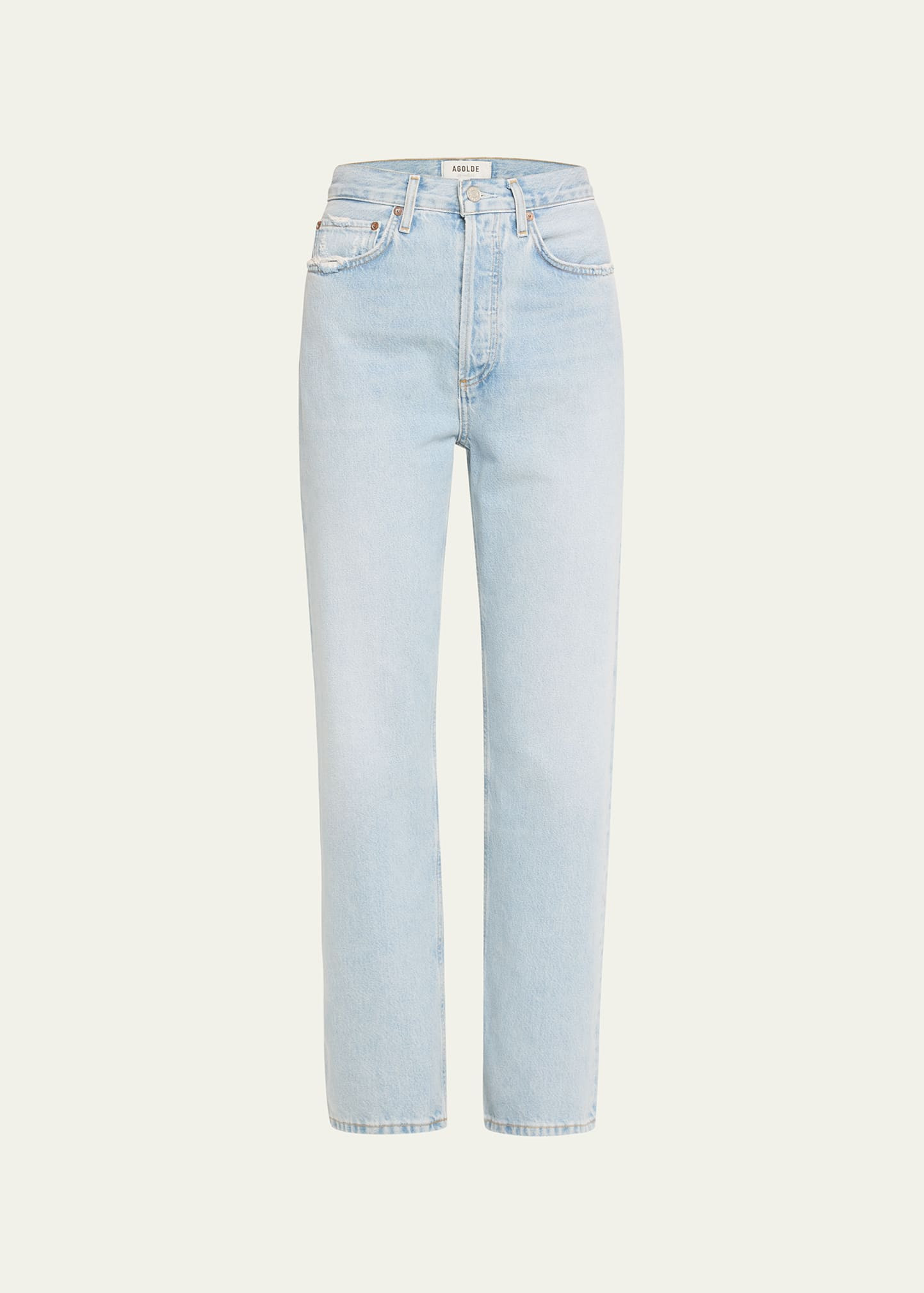 AGOLDE 90's Pinch Waist Straight-Leg Jeans | Bergdorf Goodman