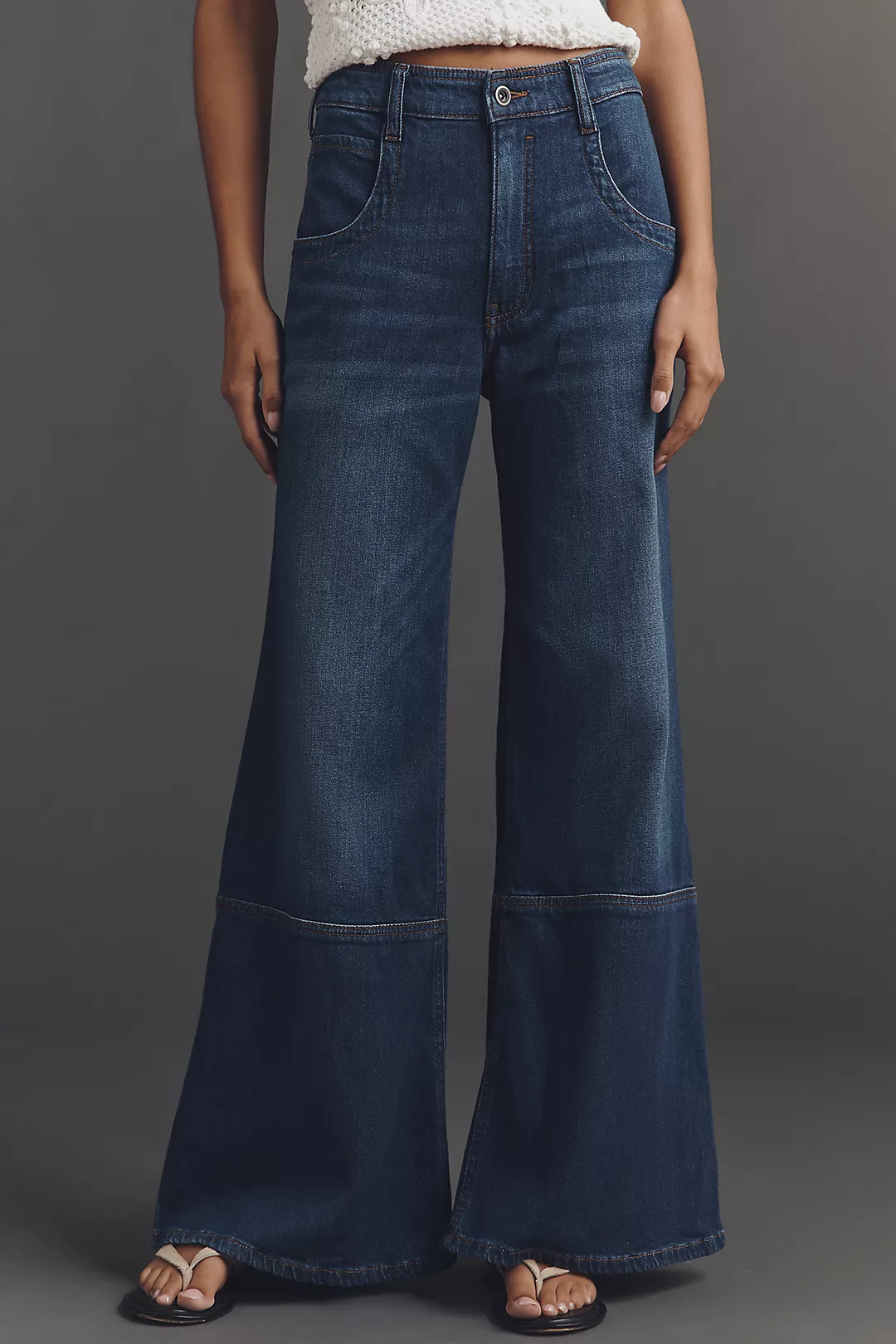 Pilcro High-Rise Flare Jeans | Anthropologie (US)