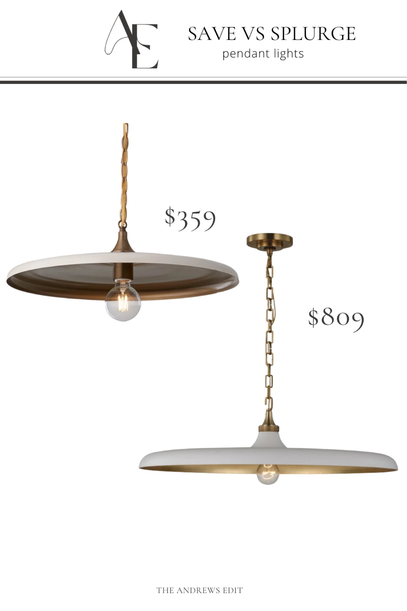 A luxury look doesn’t have to come at a crazy cost! I love both of these pendant light options, but I’ll definitely be going toward the more affordable one! 

#LTKFind #LTKhome