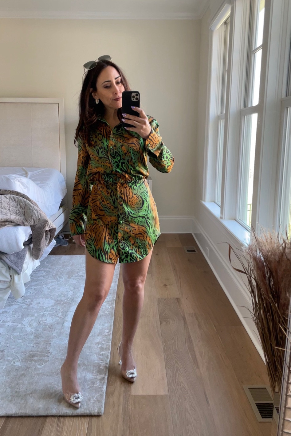 Camila coelho green tiger print dress. Green and orange mini dress, revolve. Fit is TTS


Sassy
Chic
Sexy dress
Mini dress
Dancing dress
Wedding guest style
Sexy little number 

#LTKFestival #LTKstyletip #LTKU