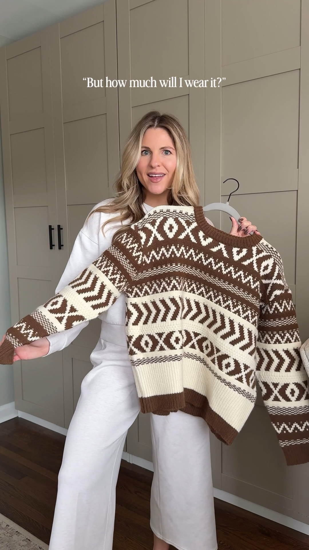 1 sweater, 7 ways 💃🏼 // comment SWEATER below for links to shop + save 30% off at @vici with code TRISH30

#sweaterstyle #sweaterweather #vici #thanksgivingoutfit #momstyle #momoutfit 