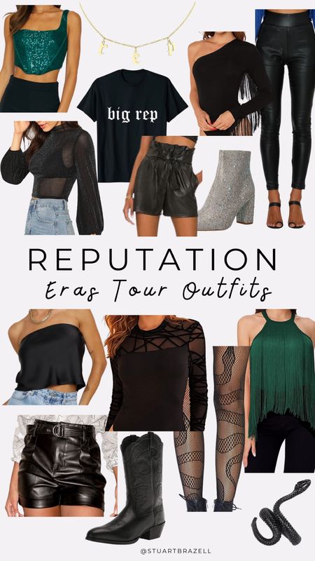 Reputation inspired eras tour outfit ideas, Taylor swift concert outfits, eras tour, outfits to wear to the Taylor swift concert!

#LTKFind #LTKstyletip #LTKFestival