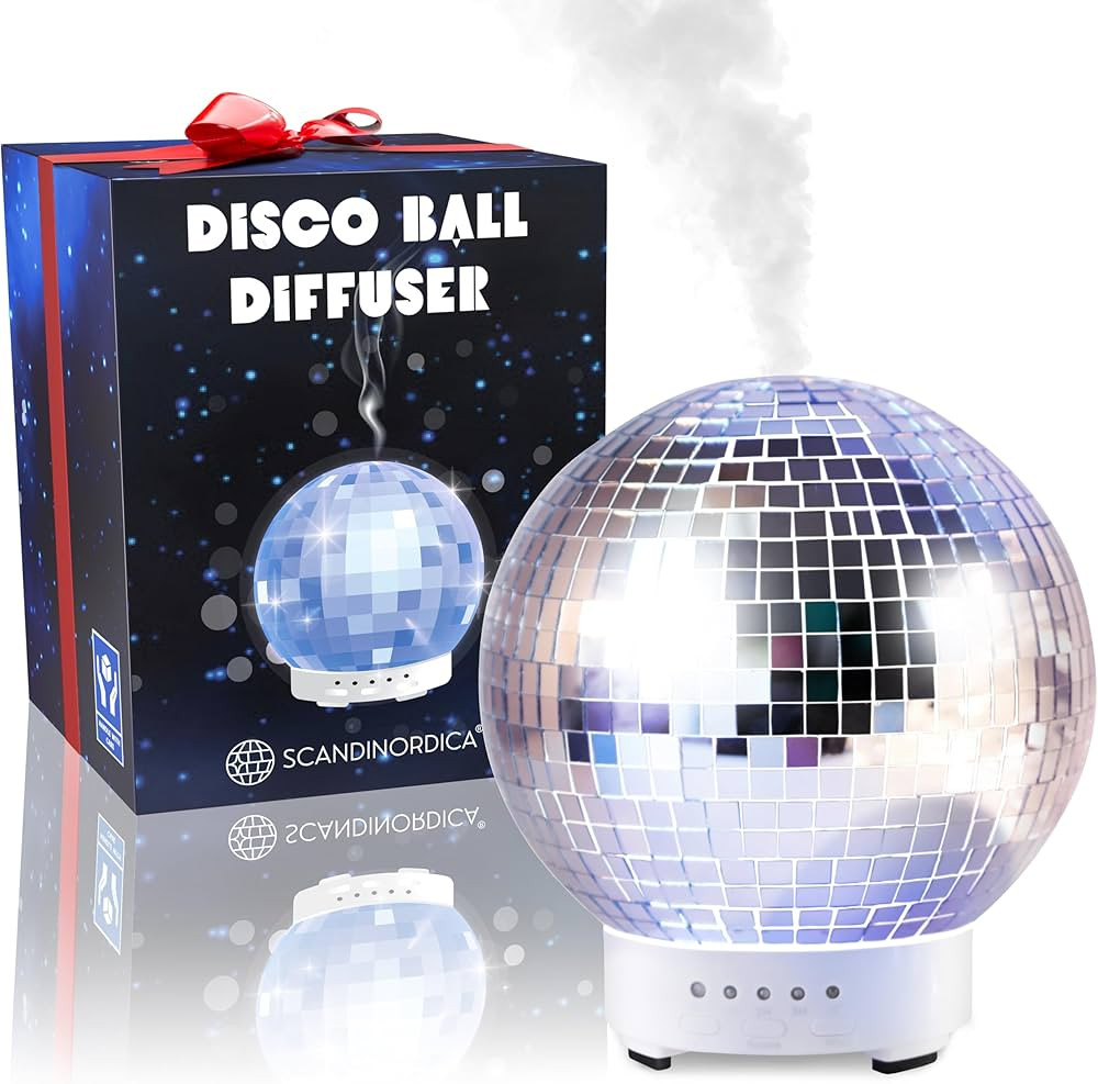 Disco Ball Diffuser Rotating - Original Disco Essential Oil Diffuser with Whisper Quiet Operation... | Amazon (US)