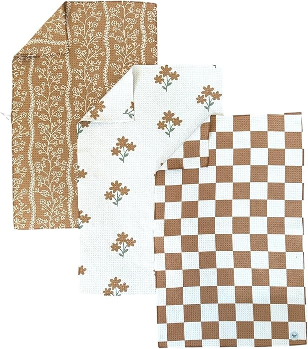 || 3 Pack|| Double Sided || Not Your Ordinary Dish Towels || Waffle Weave Microfiber || Highly Ab... | Amazon (US)