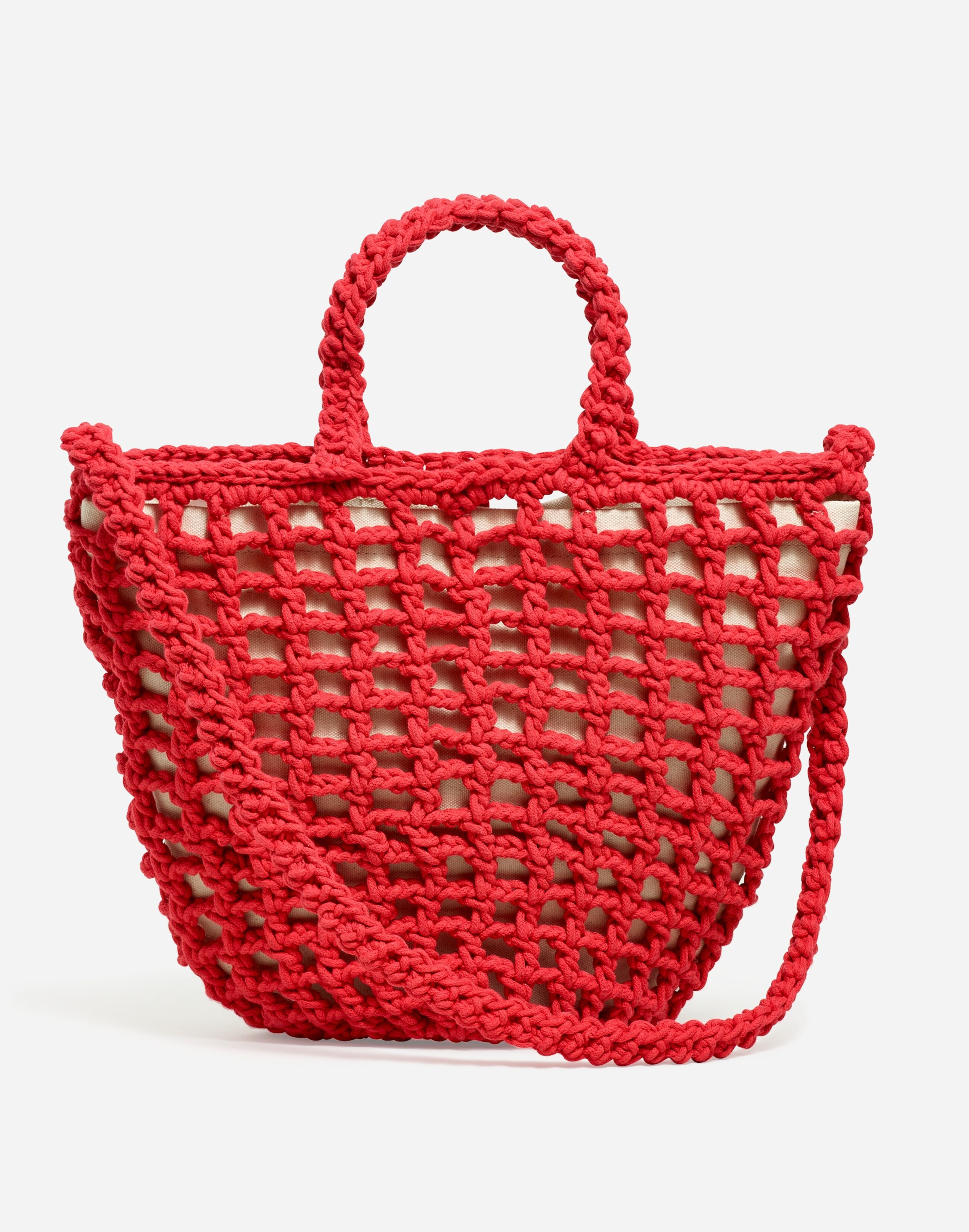 The Crocheted Shoulder Bag | Madewell